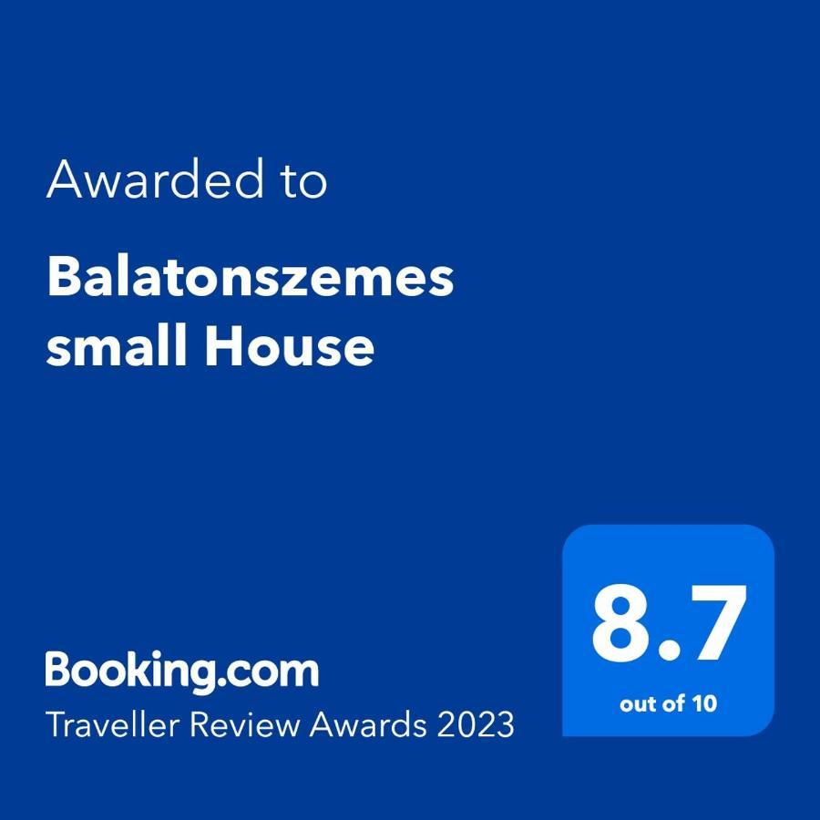 Balatonszemes Small House Ngoại thất bức ảnh